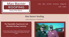 Desktop Screenshot of maxbaxter.com